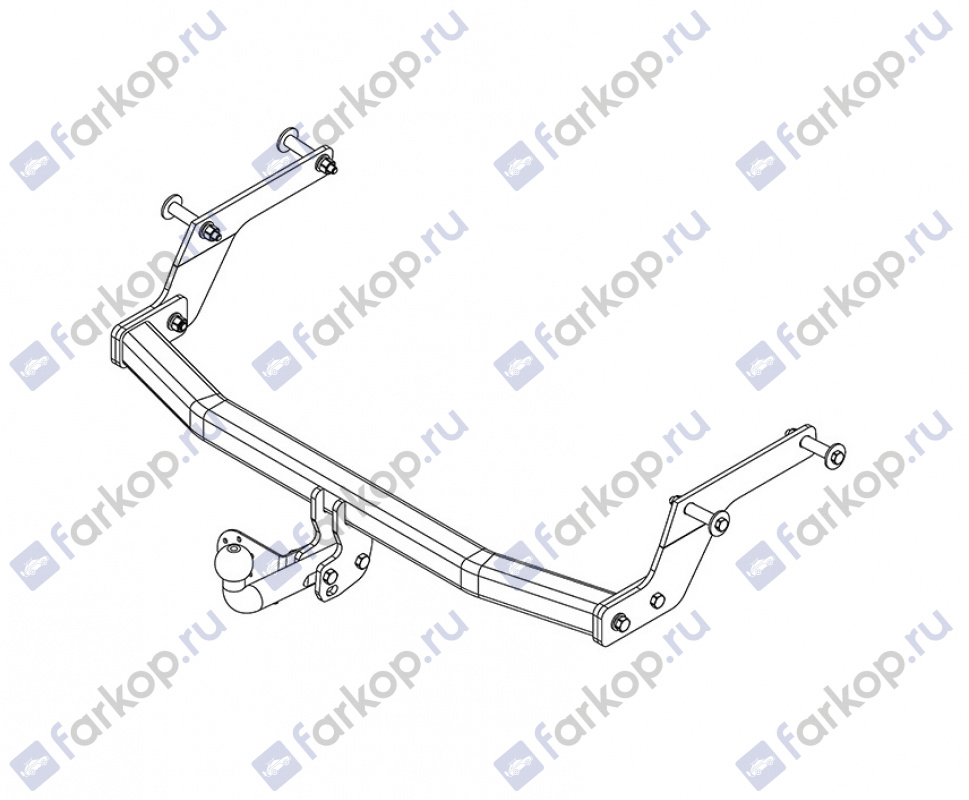 Фаркоп AvtoS для Renault Logan (седан) 2014- Арт. RN 10 RN 10 в 