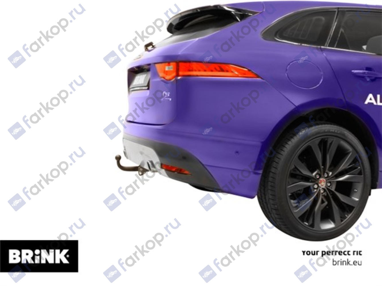 Фаркоп Brink для Jaguar F-Pace 2016- 616500 в 