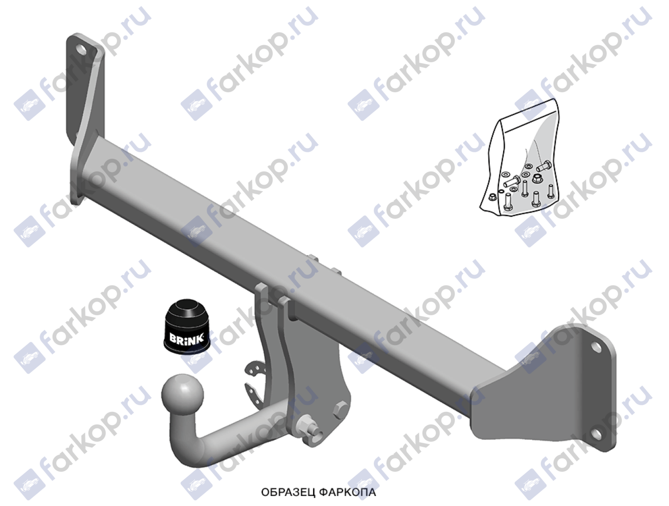 Фаркоп Brink для Mercedes G-class 1990-2018 Арт. 195100 195100 в 