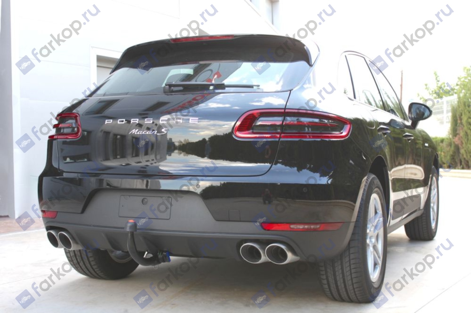 Фаркоп Aragon для Porsche Macan 2014- E0409BV в 