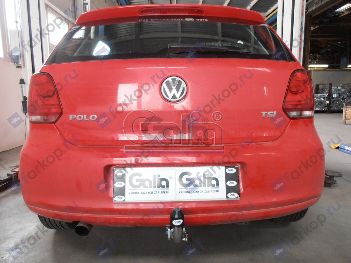 Фаркоп Galia для Volkswagen Polo (хетчбек) 2009-2020 Арт. V068C V068C в 