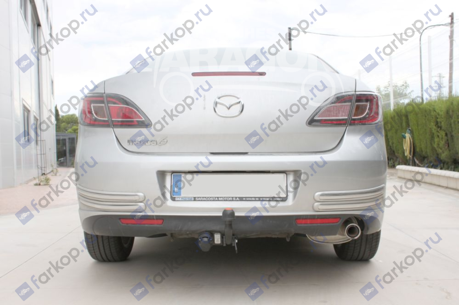 Фаркоп Aragon для Mazda 6 (хетчбек, седан, универсал) 2008-2012 Арт. E4002BA E4002BA в 