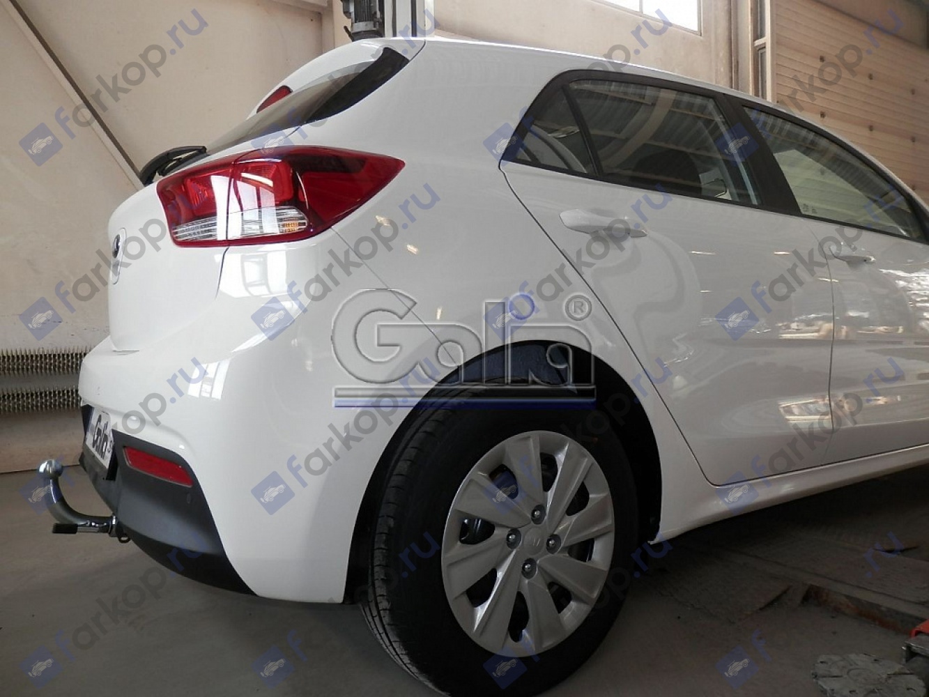 Фаркоп Galia для Kia Rio (5 дв.хетчбек, европ. версия) 2017-2020 Арт. K039C K039C в 