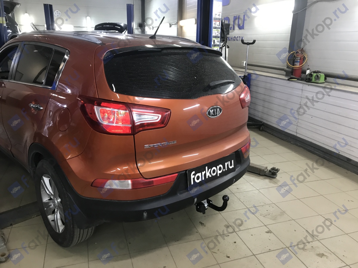 Фаркоп Лидер Плюс для Kia Sportage 2010-2015 K112-A в 