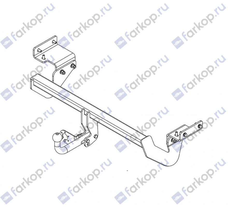 Фаркоп AvtoS для Kia Ceed (универсал) 2012-2018 Арт. KI 26 KI 26 в 