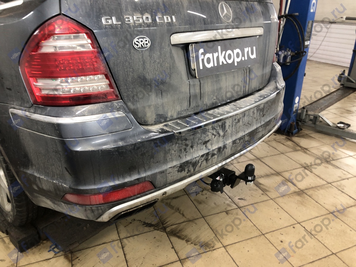 Фаркоп Уникар для Mercedes GL-class 2006-2012 Арт. 27271A 27271A в 