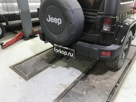 Фаркоп Auto-Hak для Jeep Wrangler 2006-2018 Арт. JP 09 JP 09 в 