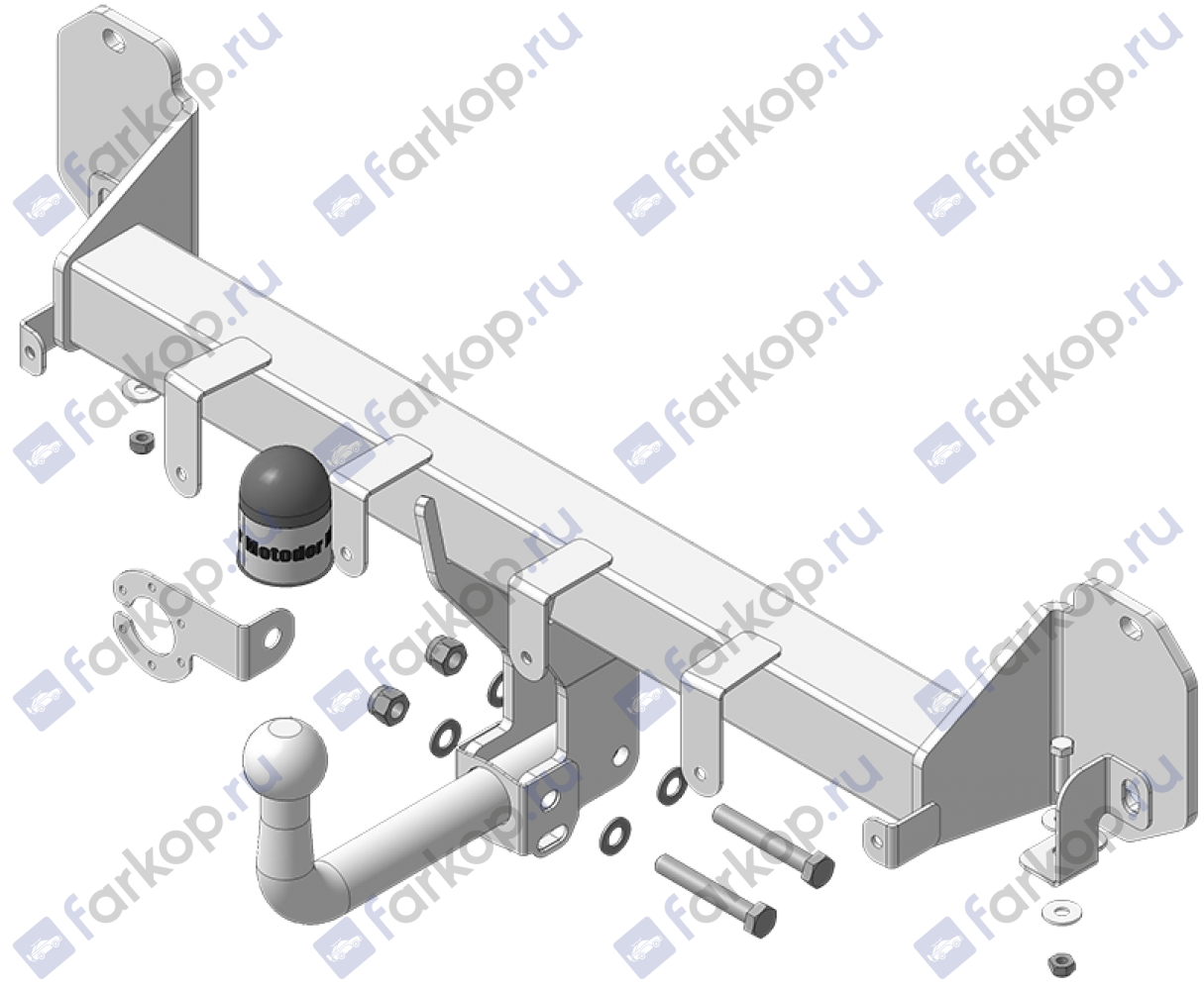 Фаркоп Motodor для BMW X3 2017- 90206-A в 