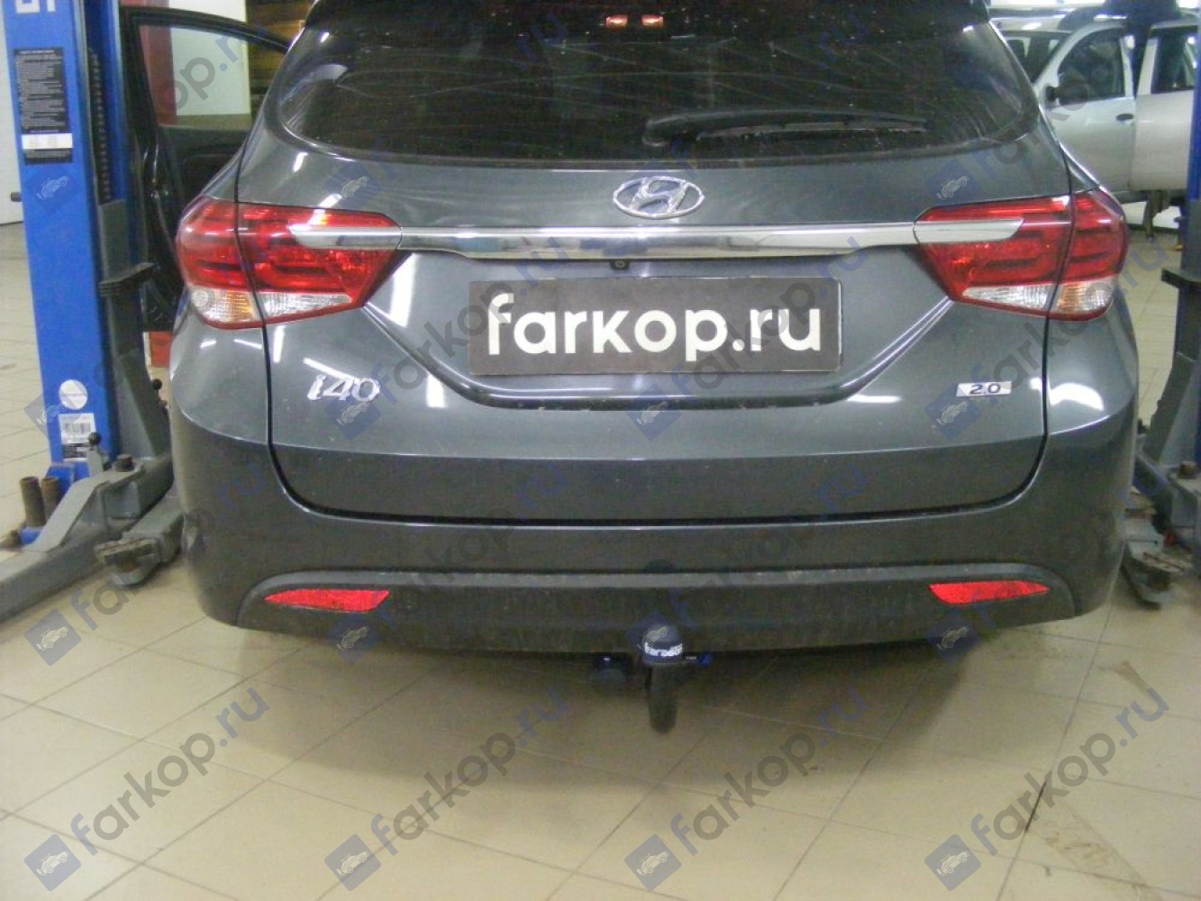 Фаркоп Aragon для Hyundai i40 (седан, универсал) 2012- Арт. E2518AV E2518AV в 