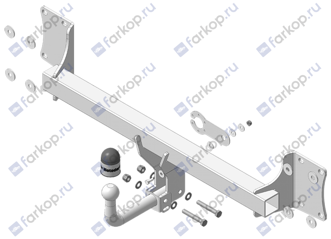 Фаркоп Motodor для BMW X5 2013-2018 90205-A в 