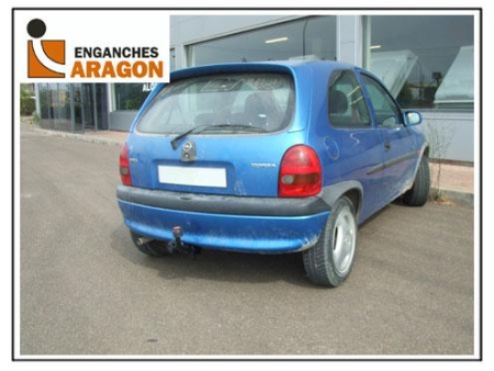 Фаркоп Aragon для Opel Corsa (3,5 дв) 1993-2000 Арт. E4500CA E4500CA в 