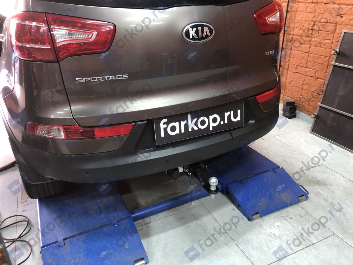 Фаркоп Лидер Плюс для Kia Sportage 2010-2016 K112-E в 