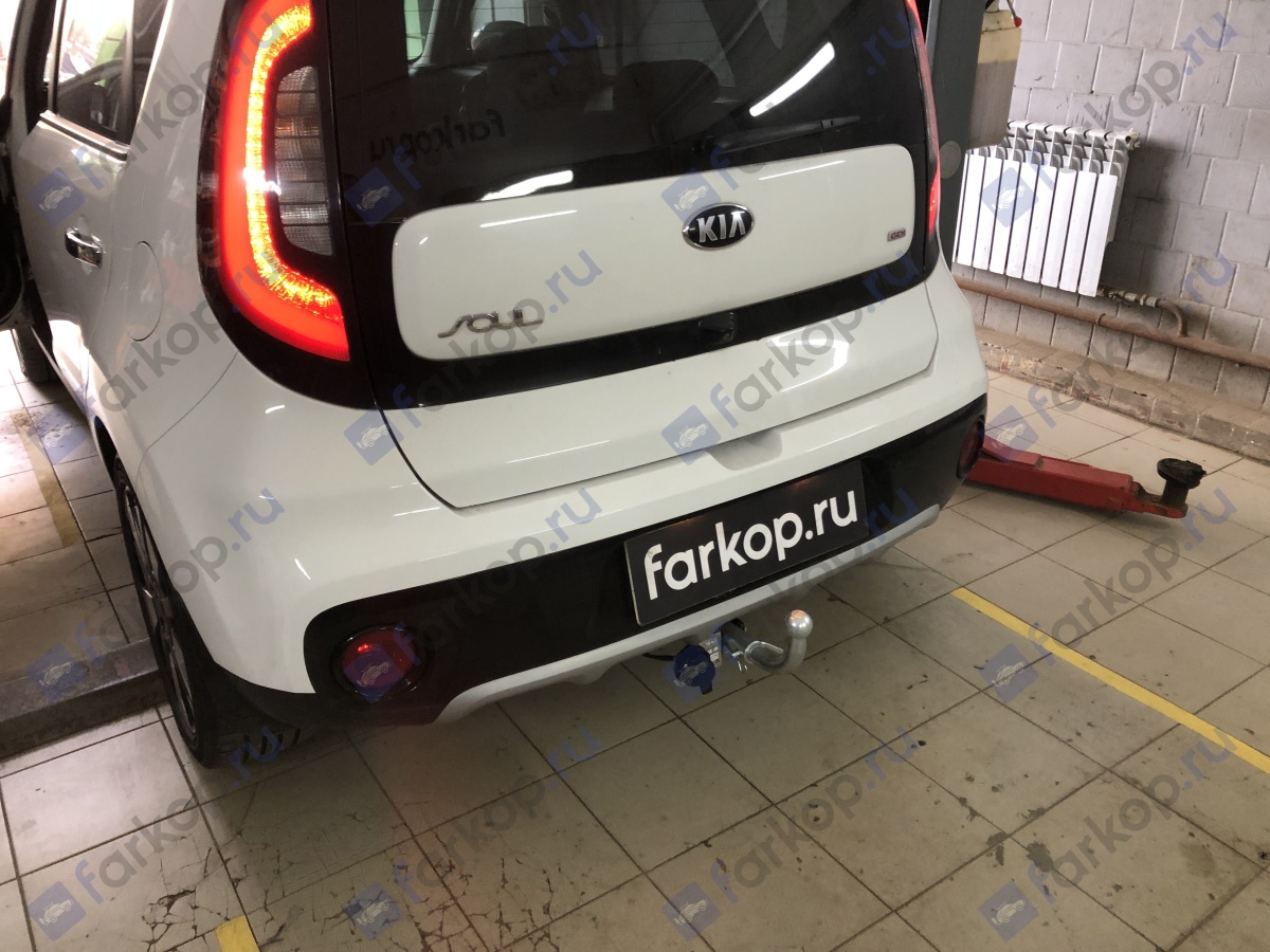 Фаркоп Лидер Плюс для Kia Soul 2014-2019 Арт. K122-BA K122-BA в 