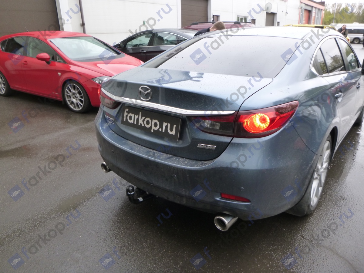 Фаркоп Aragon для Mazda 6 (седан, универсал) 2013- Арт. E4002CA E4002CA в 