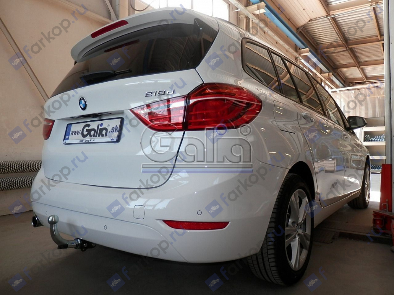 Фаркоп Galia для BMW 2 серия (Gran Tourer) 2015- B023C в 