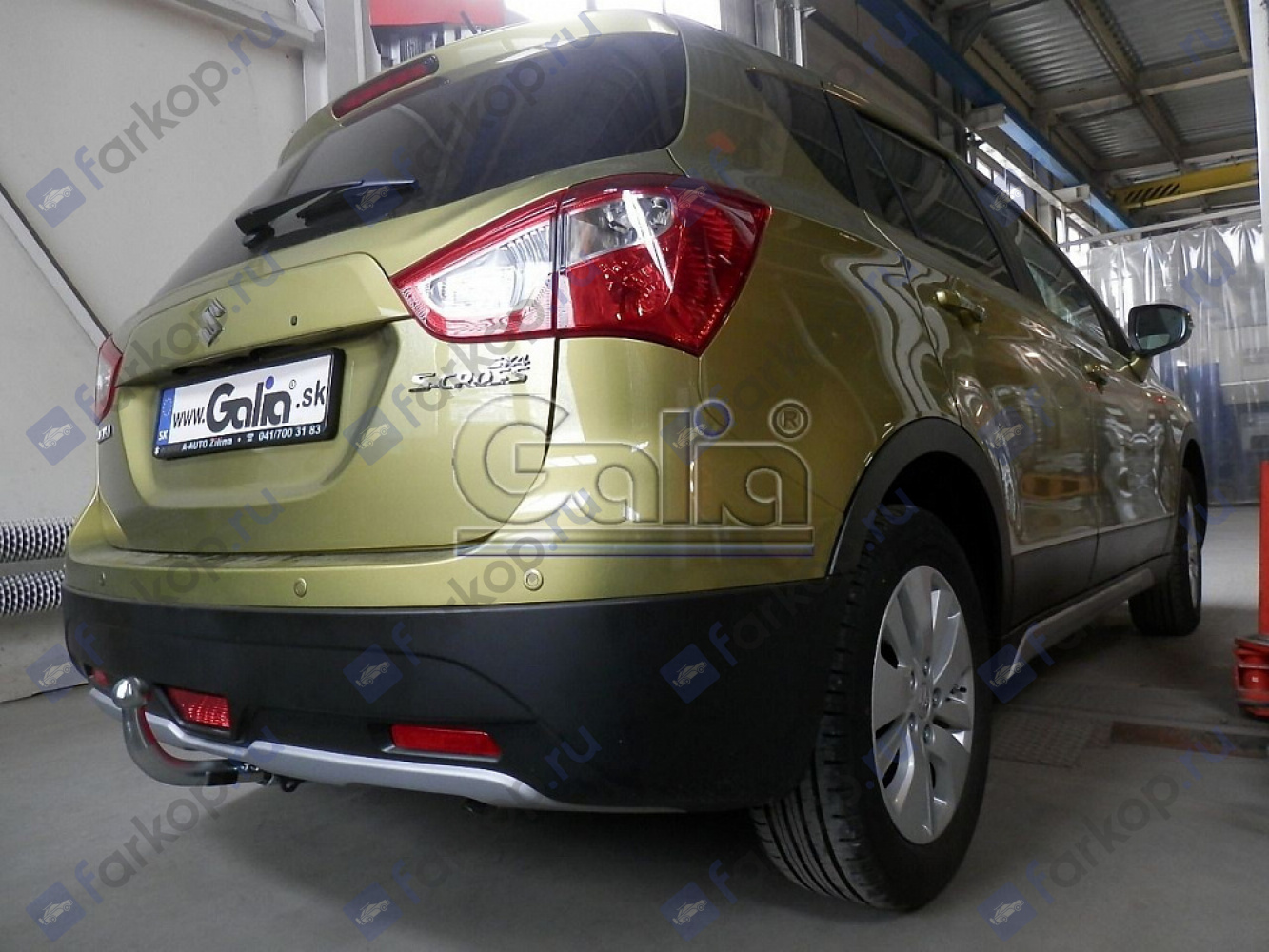 Фаркоп Galia для Suzuki SX4 (S-cross, 2WD,4WD) 2013- S107C в 