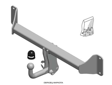 Фаркоп Brink для Mercedes G-class 1990-2018 Арт. 195100 195100 в 