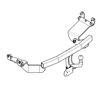 Фаркоп AvtoS для Mitsubishi Outlander 2007-2012 Арт. MI 21 MI 21 в 