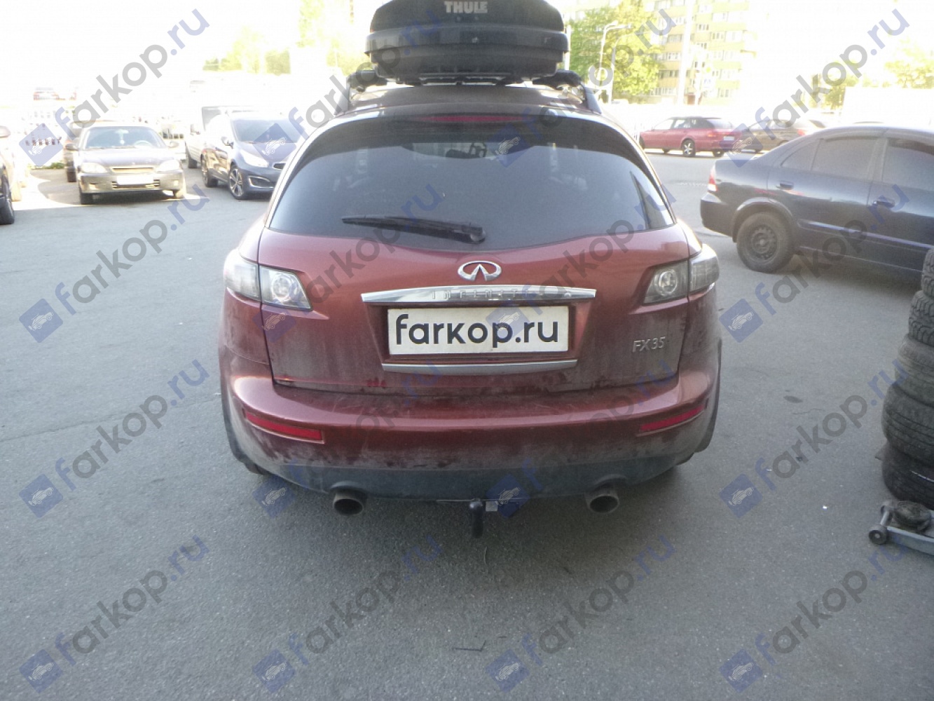 Фаркоп Imiola для Infiniti FX35 2004-2007 Арт. N.051 N.051 в 