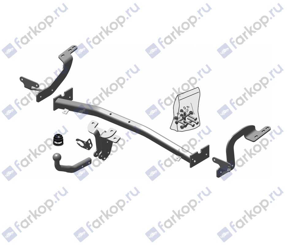 Фаркоп Brink для Citroen C4 Picasso 2006-2013 525400 в 