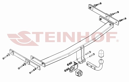 Фаркоп Steinhof для Mazda 6 2008-2013 Арт. M-040 M-040 в 