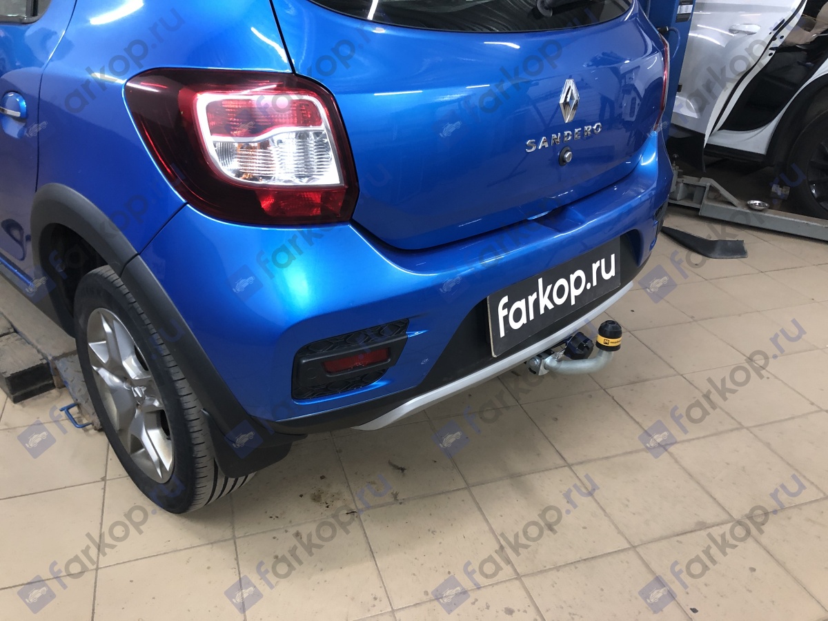 Фаркоп Motodor для Renault Sandero Stepway 2014- 91717-A в 