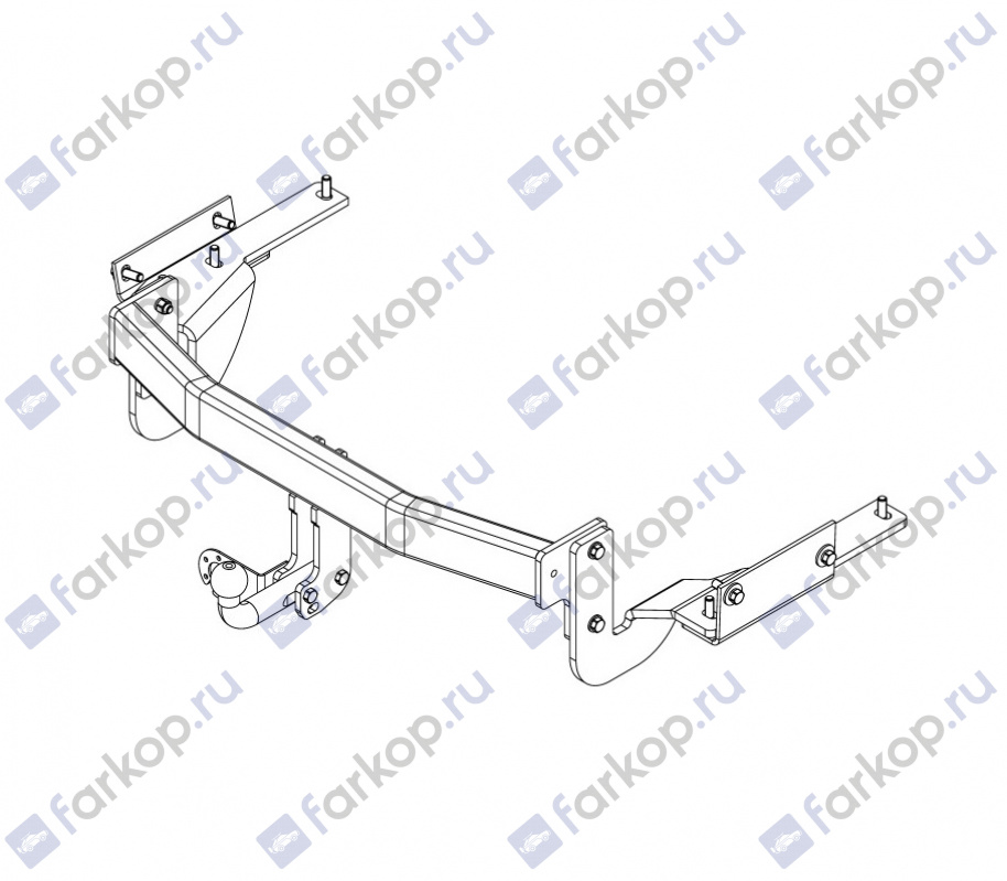 Фаркоп AvtoS для Toyota Highlander 2014-2020 Арт. TY 45 TY 45 в 