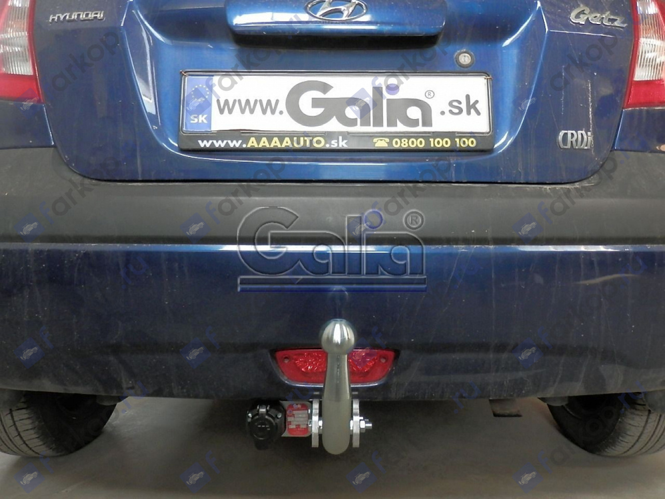 Фаркоп Galia для Hyundai Getz 2006-2011 Арт. H068A H068A в 