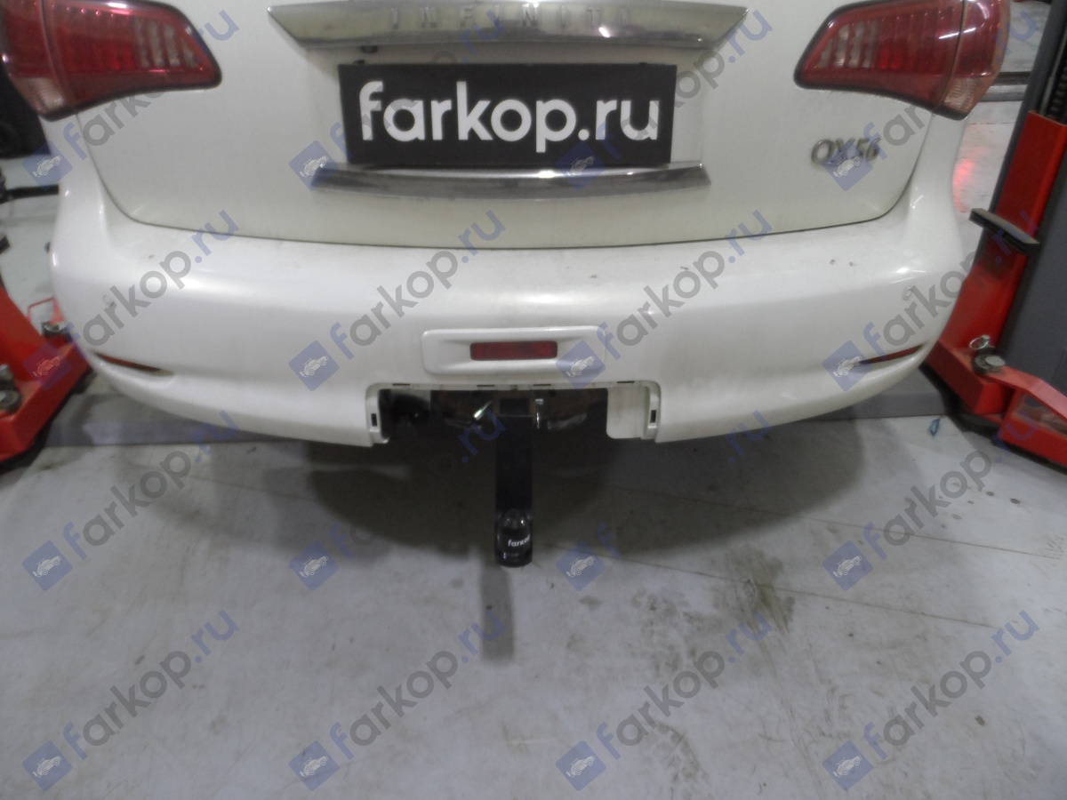 Фаркоп Baltex для Infiniti QX56 с понижением 9,2 см (50x50) 2010-2013 KU-03 в 