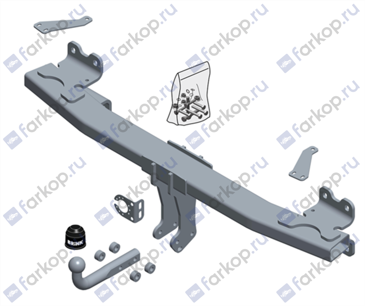 Фаркоп Brink для Audi Q7 2015-2020 660100 в 