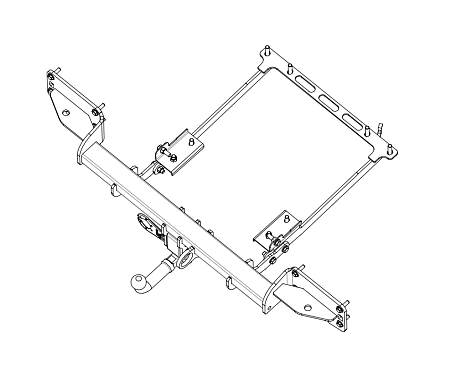 Фаркоп Baltex для Land Rover Range Rover 2013-2022 Арт. 34342232 34342232 в 