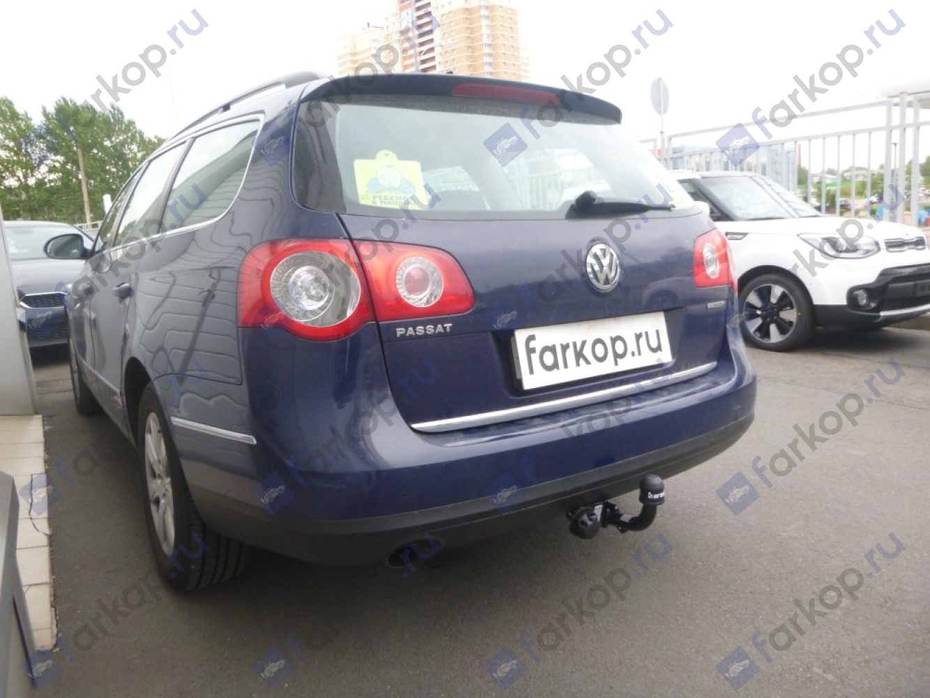 Фаркоп Aragon для Volkswagen Passat (седан,variant) 2005-2010 E6702DA в 