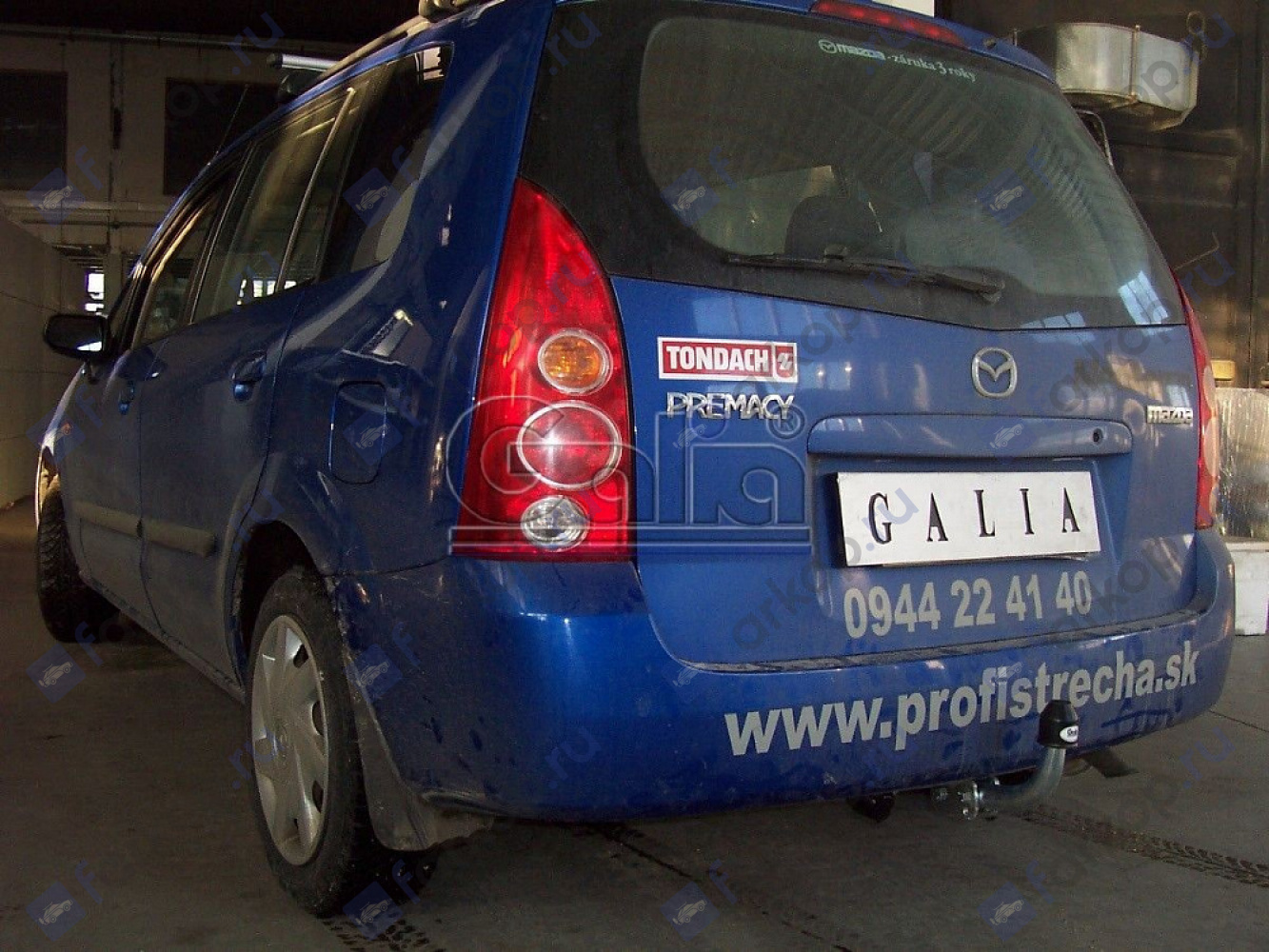 Фаркоп Galia для Mazda Premacy 1999-2004 Арт. M020A M020A в 