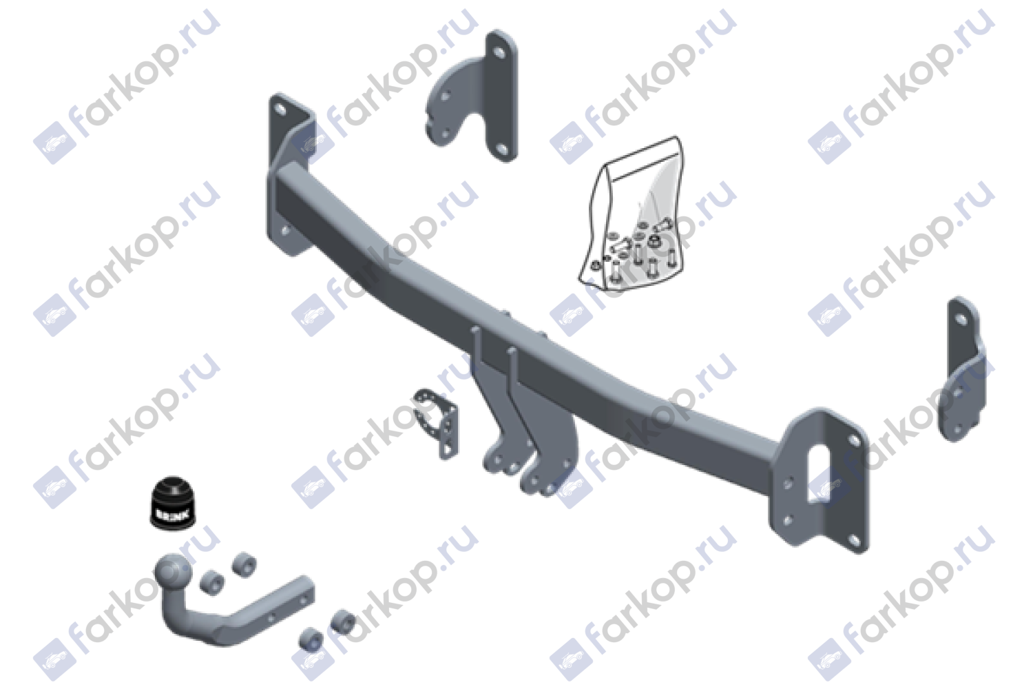 Фаркоп Brink для Jaguar XE 2015- 602600 в 