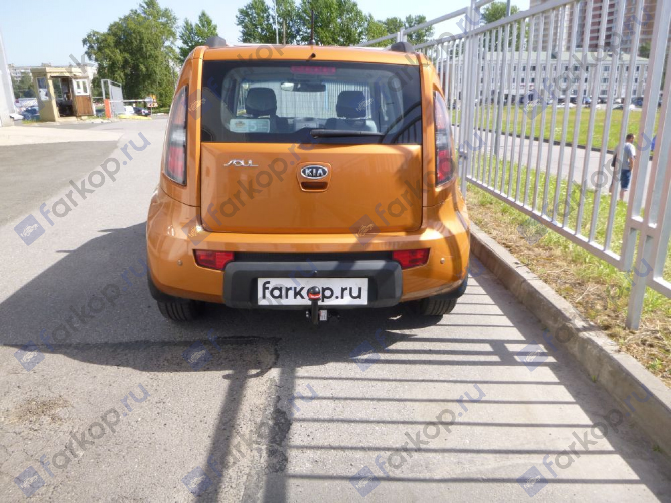 Фаркоп Oris для Kia Soul 2009-2014 Арт. 6745-A 6745-A в 