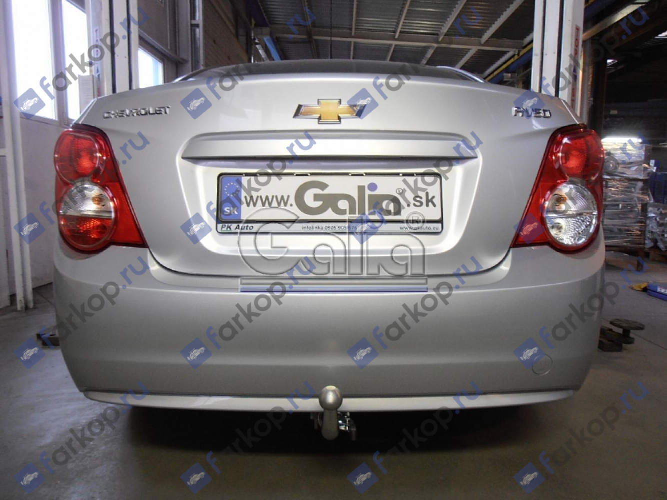 Фаркоп Galia для Chevrolet Aveo (седан) 2012- Арт. C063A C063A в 