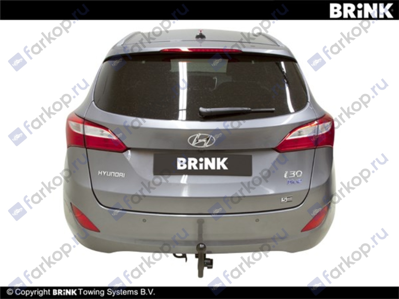 Фаркоп Brink для Hyundai I30 (универсал) 2012-2017 561100 в 