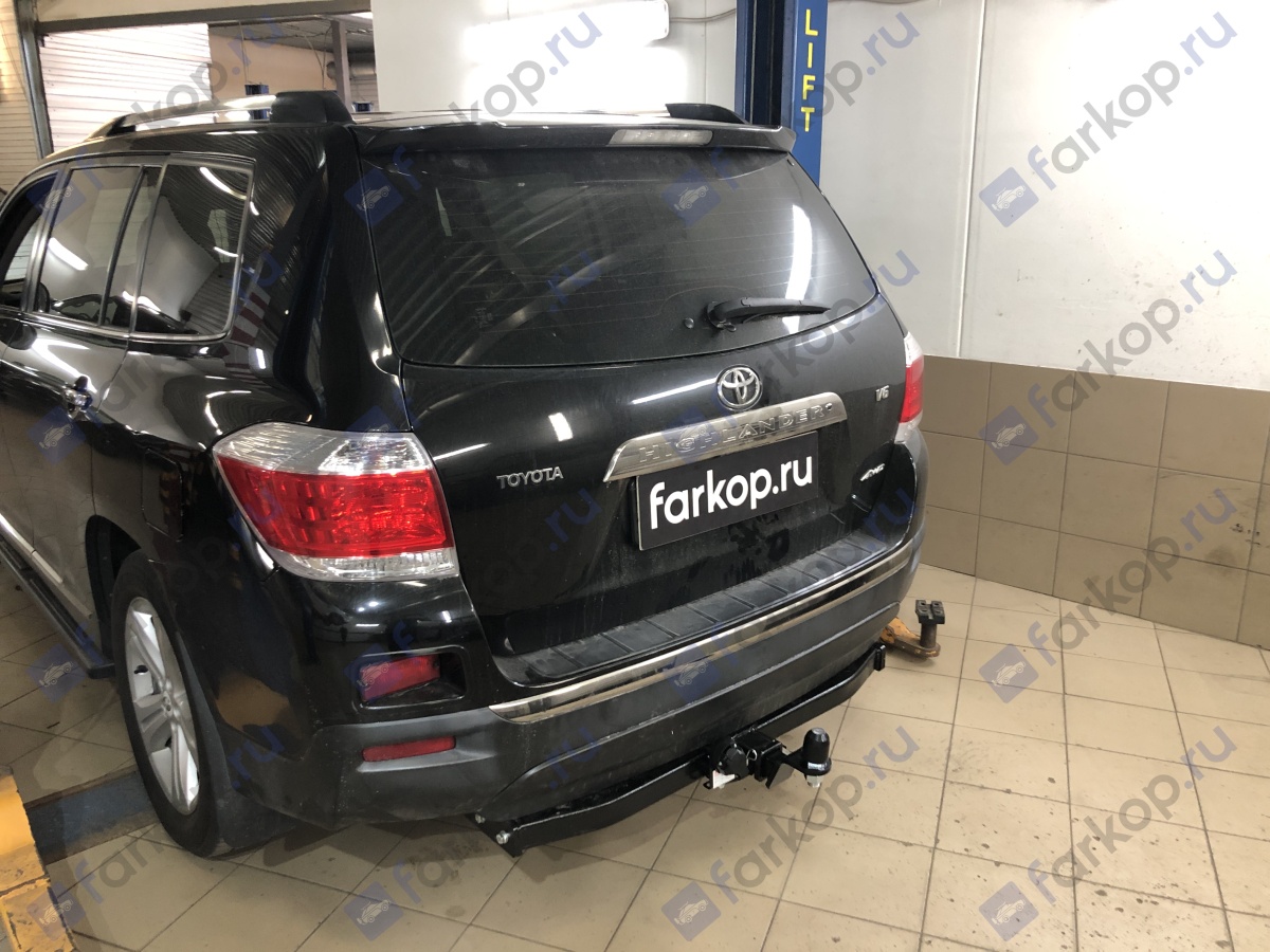 Фаркоп Уникар для Toyota Highlander 2007-2013 Арт. 22270E 22270E в 