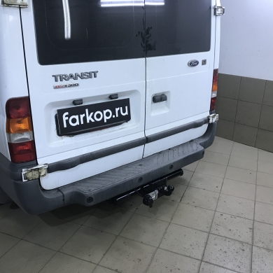 Фаркоп Лидер Плюс для Ford Transit 2000-2014, (для а/м со ступенькой, без ступеньки) Арт. F116-FC F116-FC в 