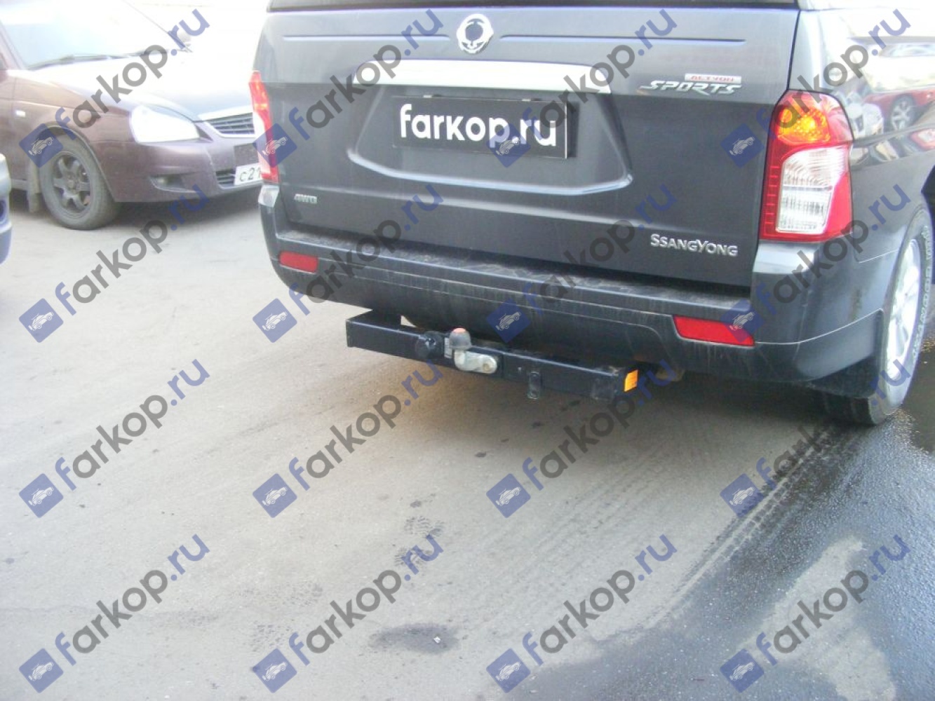 Фаркоп Aragon для Ssang Yong Actyon Sports (Pick-up) 2007-2016 Арт. E3107AC E3107AC в 