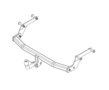 Фаркоп AvtoS для Renault Logan (седан) 2014- Арт. RN 10 RN 10 в 