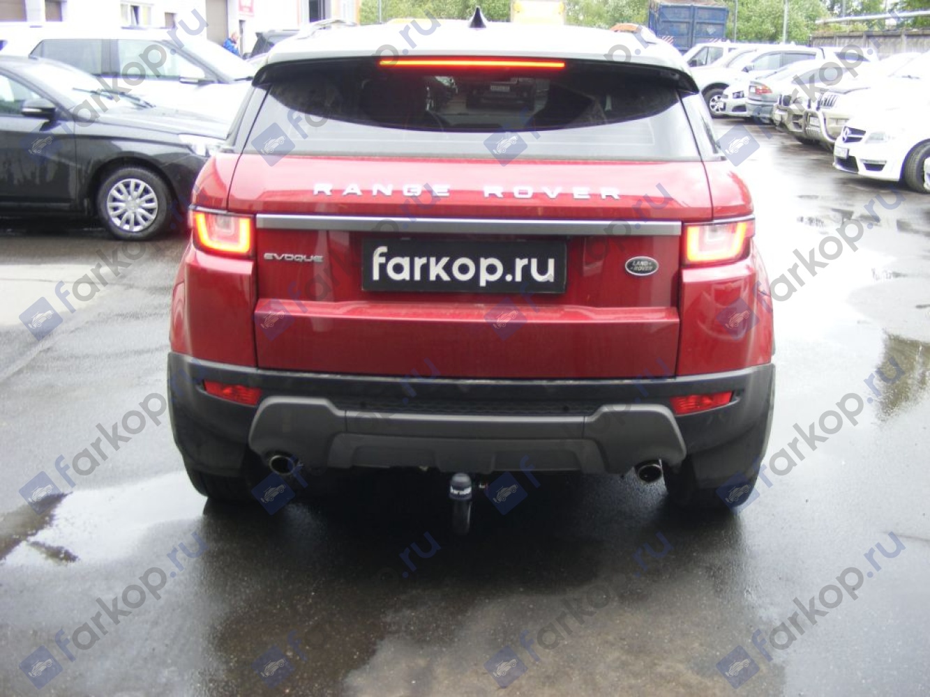 Фаркоп Aragon для Land Rover Evoque 2011-2018 Арт. E3505AV E3505AV в 