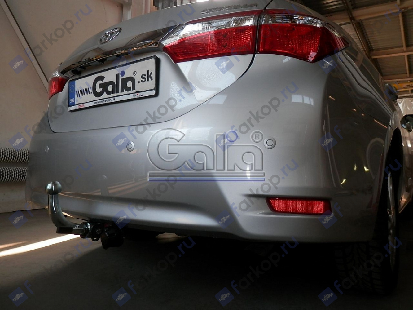 Фаркоп Galia для Toyota Corolla (седан) 2013-2019 Арт. T064C T064C в 