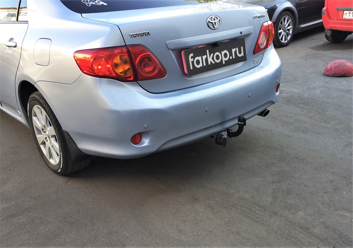 Фаркоп Лидер Плюс для Toyota Corolla (седан) 2007-2013 T117-A в 