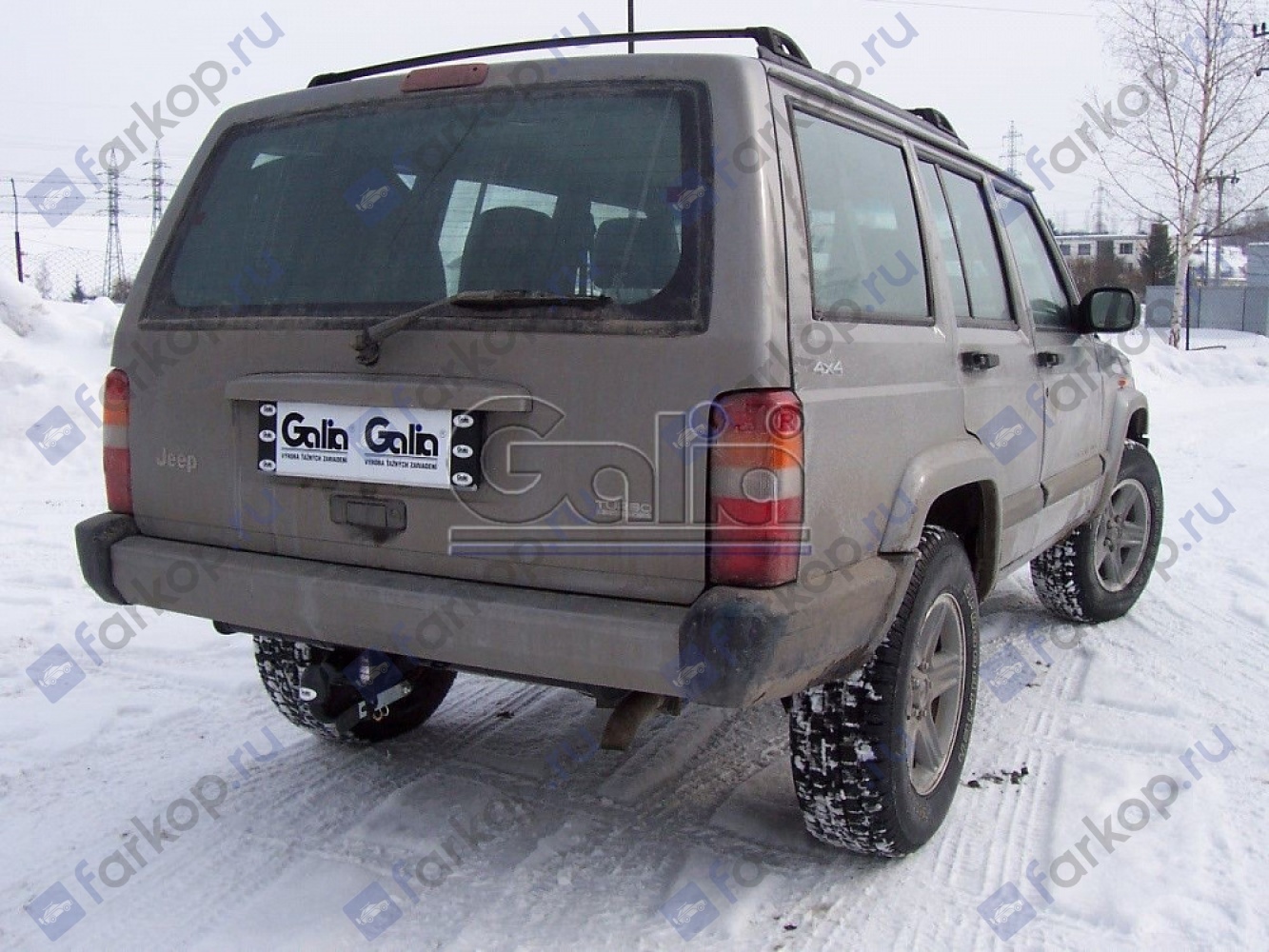 Фаркоп Galia для Jeep Cherokee 1988-2001 Арт. J005C J005C в 