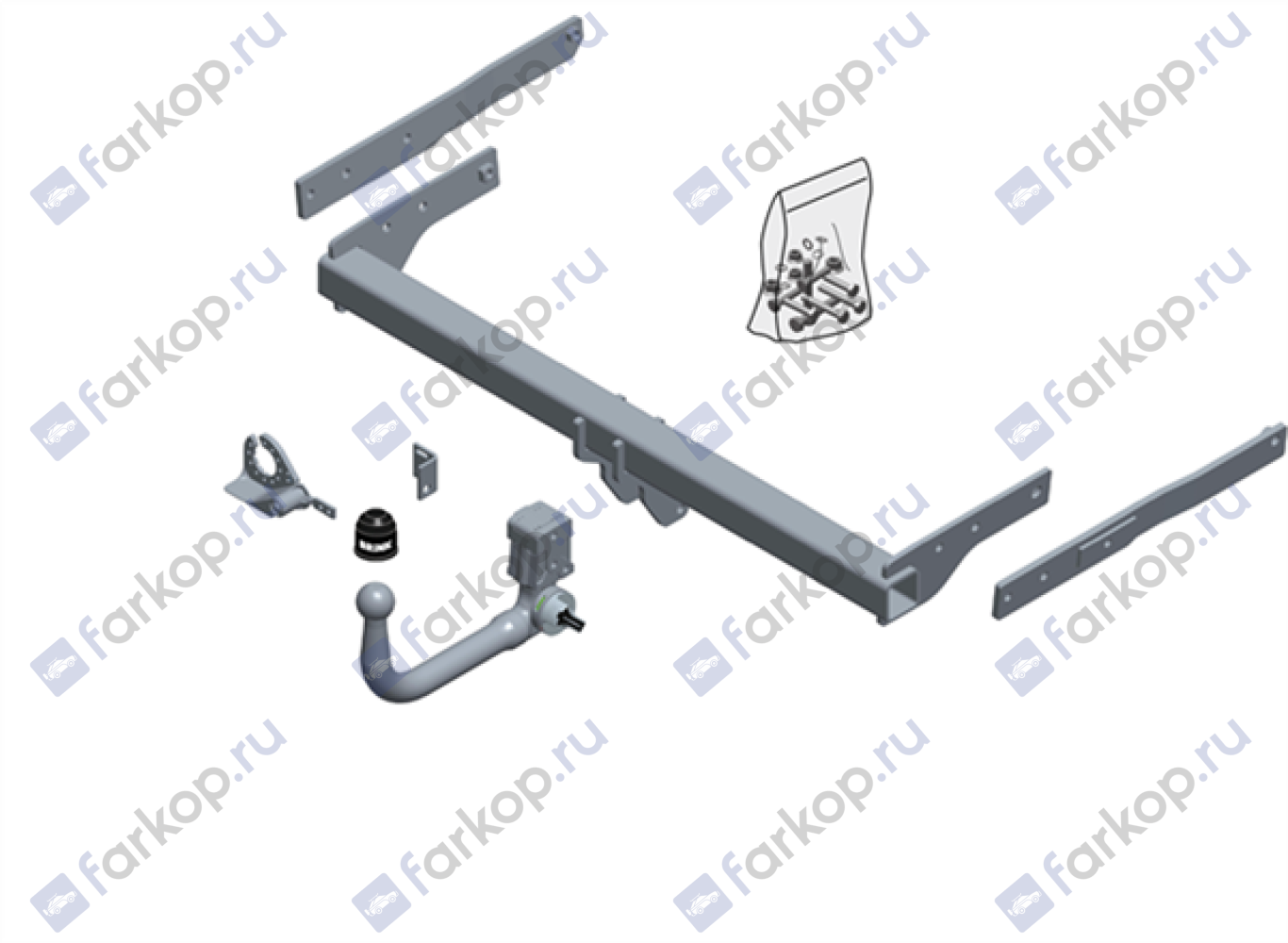 Фаркоп Brink для Ford Kuga (4х4, ST-Line, Titanium, Sport) 2013-2019 Арт. 632100 632100 в 