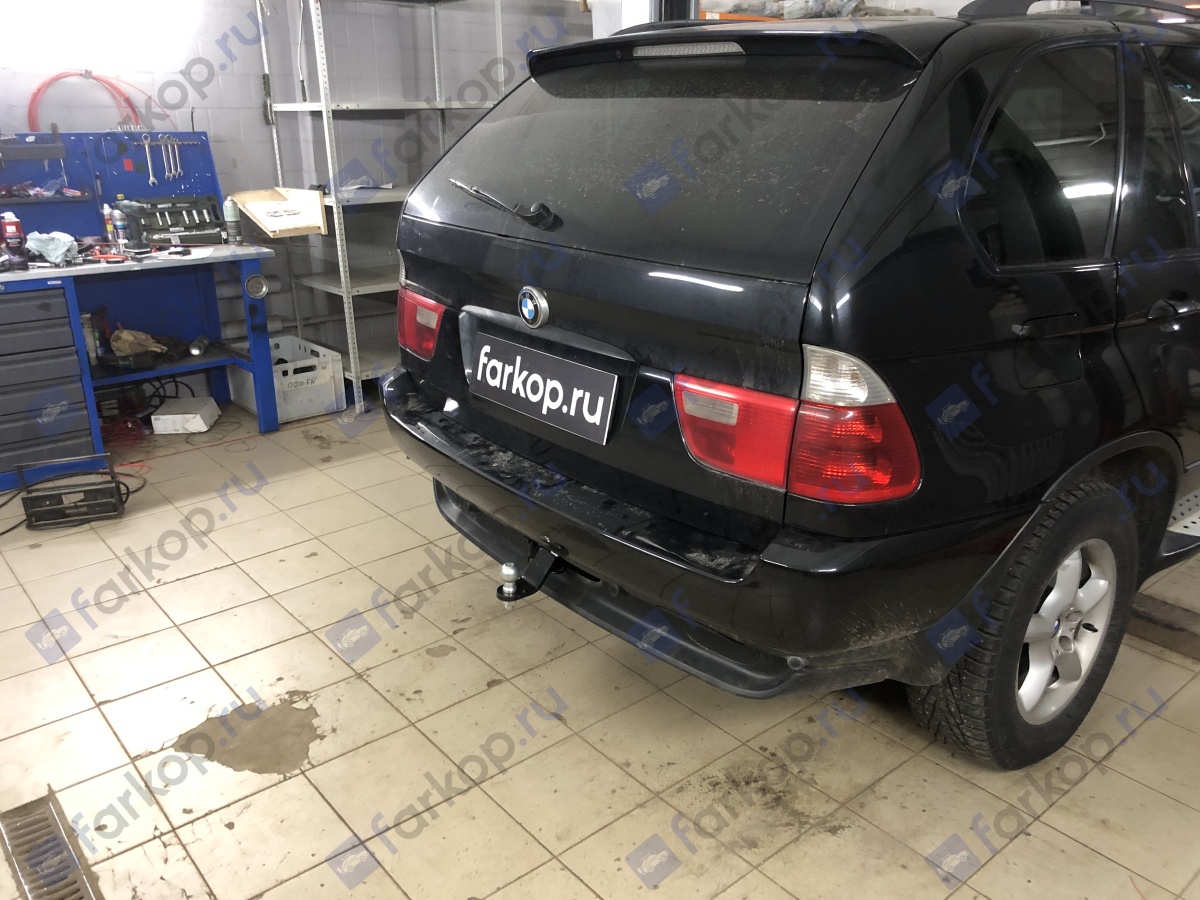 Фаркоп Лидер Плюс для BMW X5 (E53) 2000-2006 Арт. B203-AE B203-AE в 