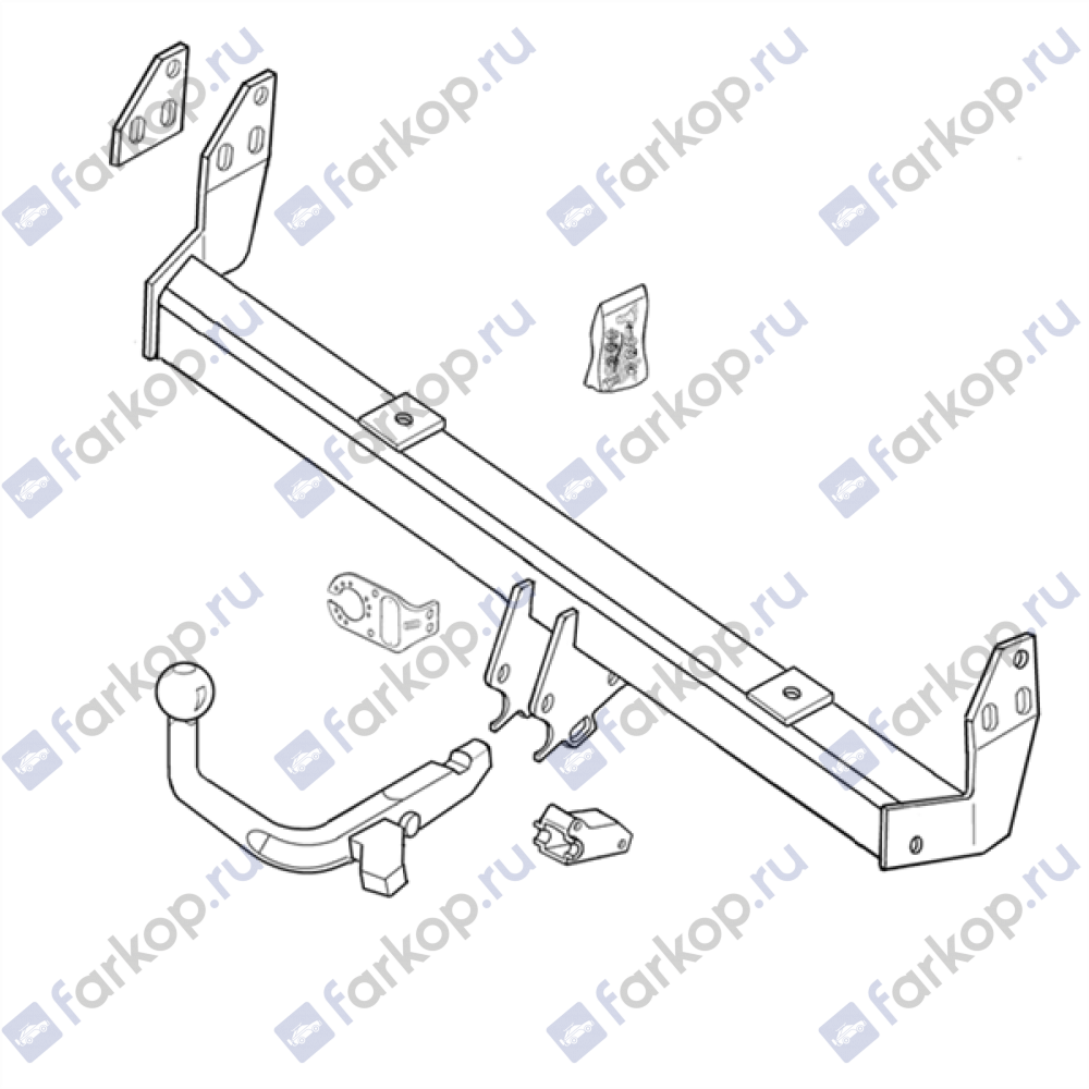 Фаркоп Brink для Land Rover Freelander 1998-2007 Арт. 382300 382300 в 