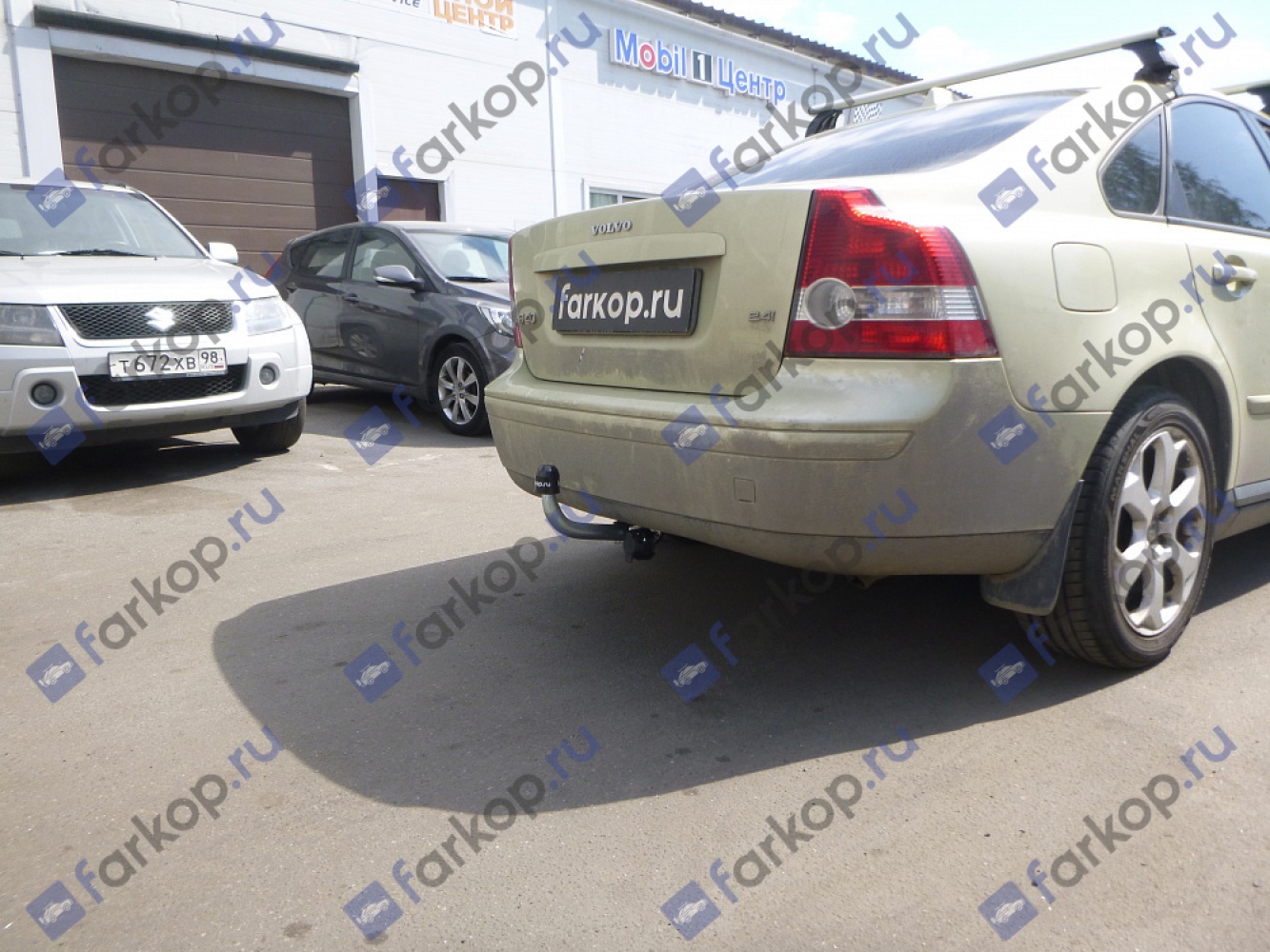 Фаркоп Galia для Volvo S40 (седан) 2004-2012 V078A в 