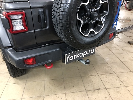 Фаркоп Galia для Jeep Wrangler 2018- J008C в 